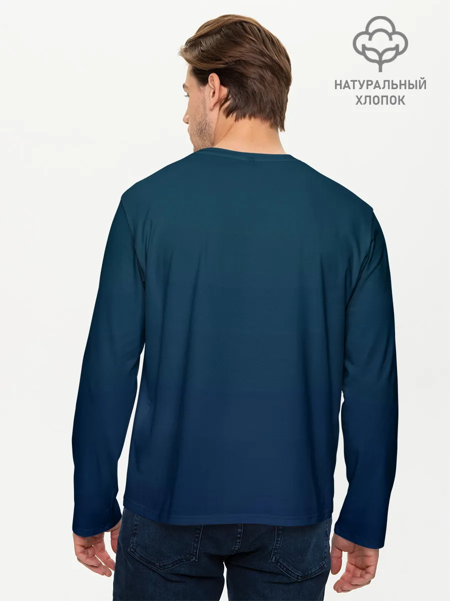 Мужской лонгслив базовый / Ктулху