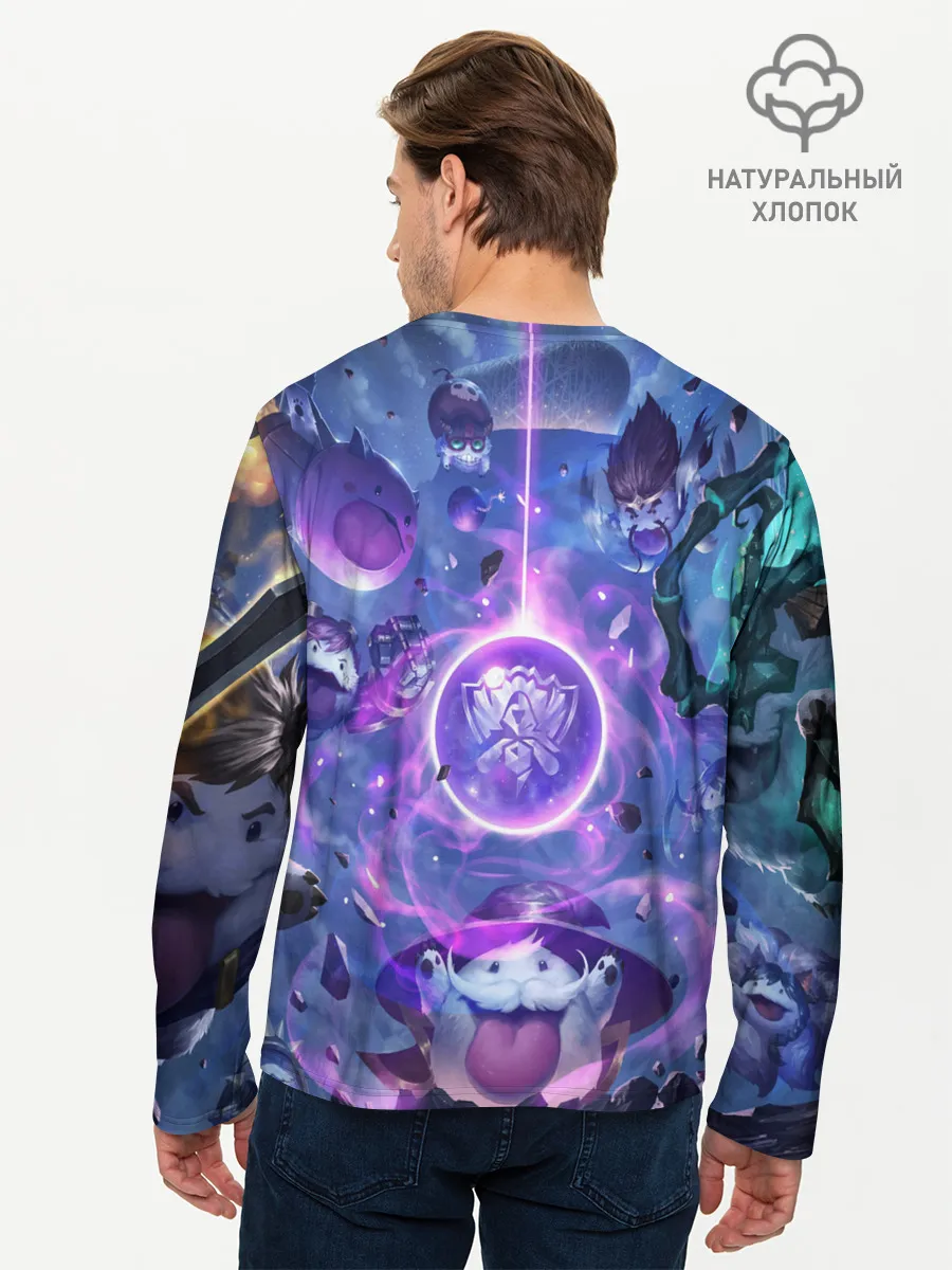 Мужской лонгслив базовый / League of legends