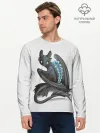 Мужской лонгслив базовый / Как приручить дракона