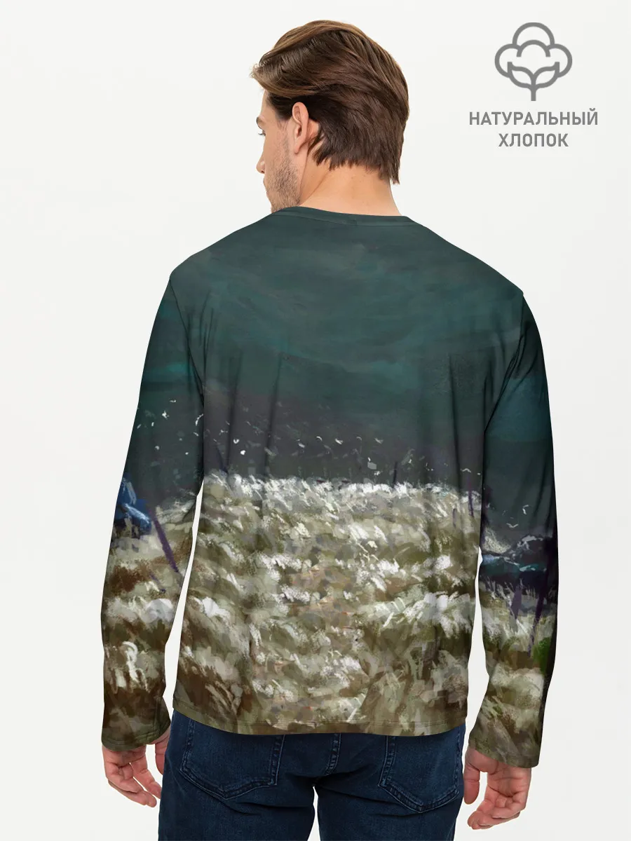 Мужской лонгслив базовый / Sekiro: Shadows Die Twice