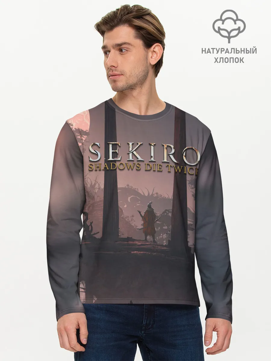 Мужской лонгслив базовый / Sekiro: Shadows Die Twice