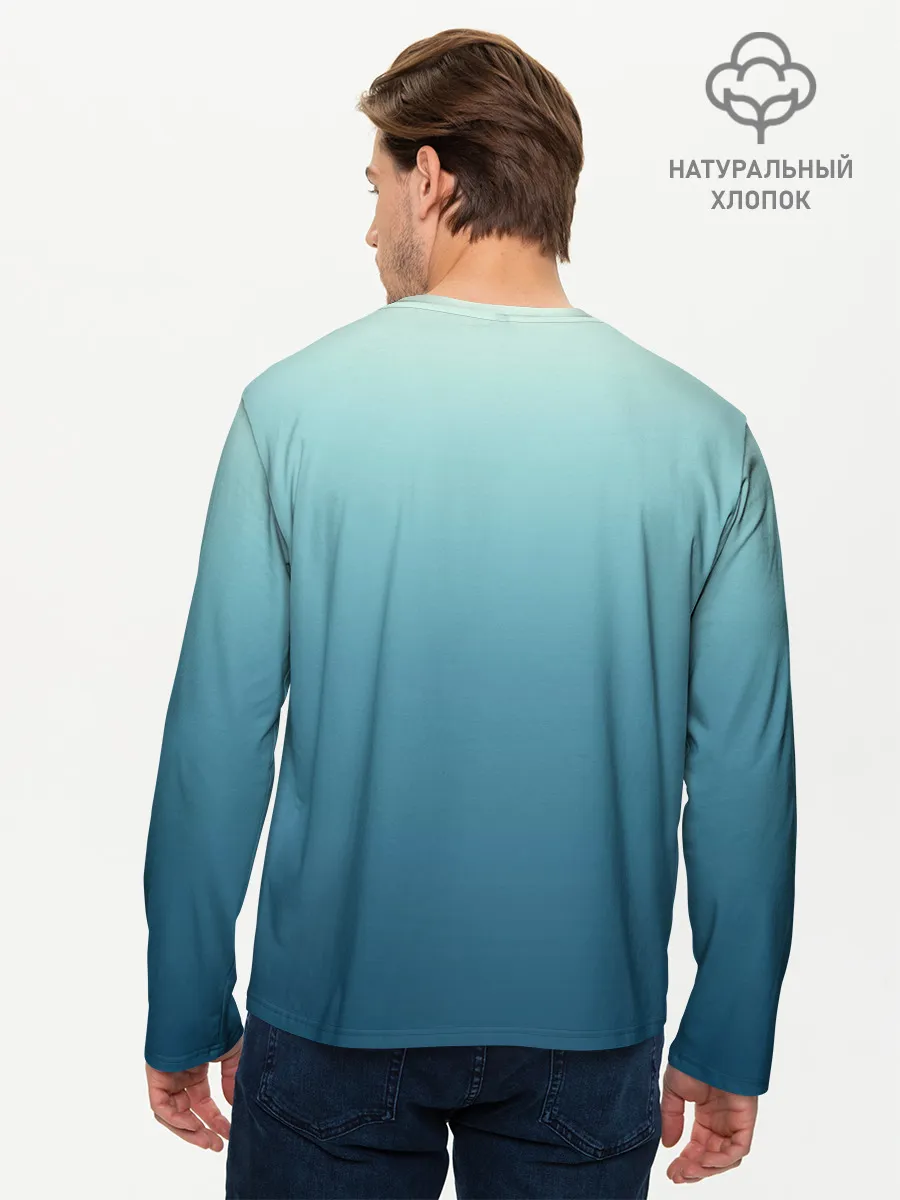 Мужской лонгслив базовый / Тихиро целует Хаку