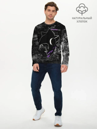 Мужской лонгслив базовый / Monstercat