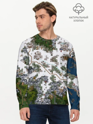 Мужской лонгслив базовый / HoMM 3