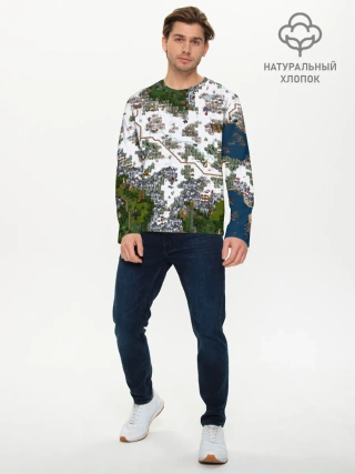Мужской лонгслив базовый / HoMM 3