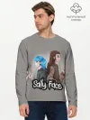 Мужской лонгслив базовый / Sally Face