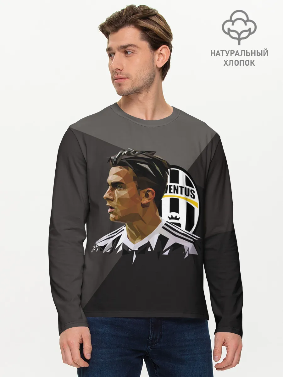 Мужской лонгслив базовый / Paulo Dybala