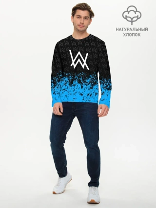 Мужской лонгслив базовый / ALAN WALKER