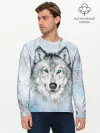 Мужской лонгслив базовый / Волк