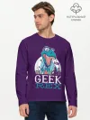 Мужской лонгслив базовый / Geek Rex
