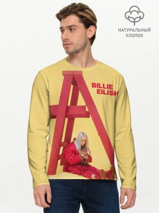 Мужской лонгслив базовый / Billie Eilish