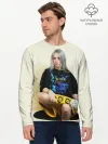Мужской лонгслив базовый / Billie Eilish