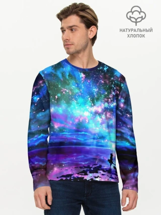 Мужской лонгслив базовый / Романтика