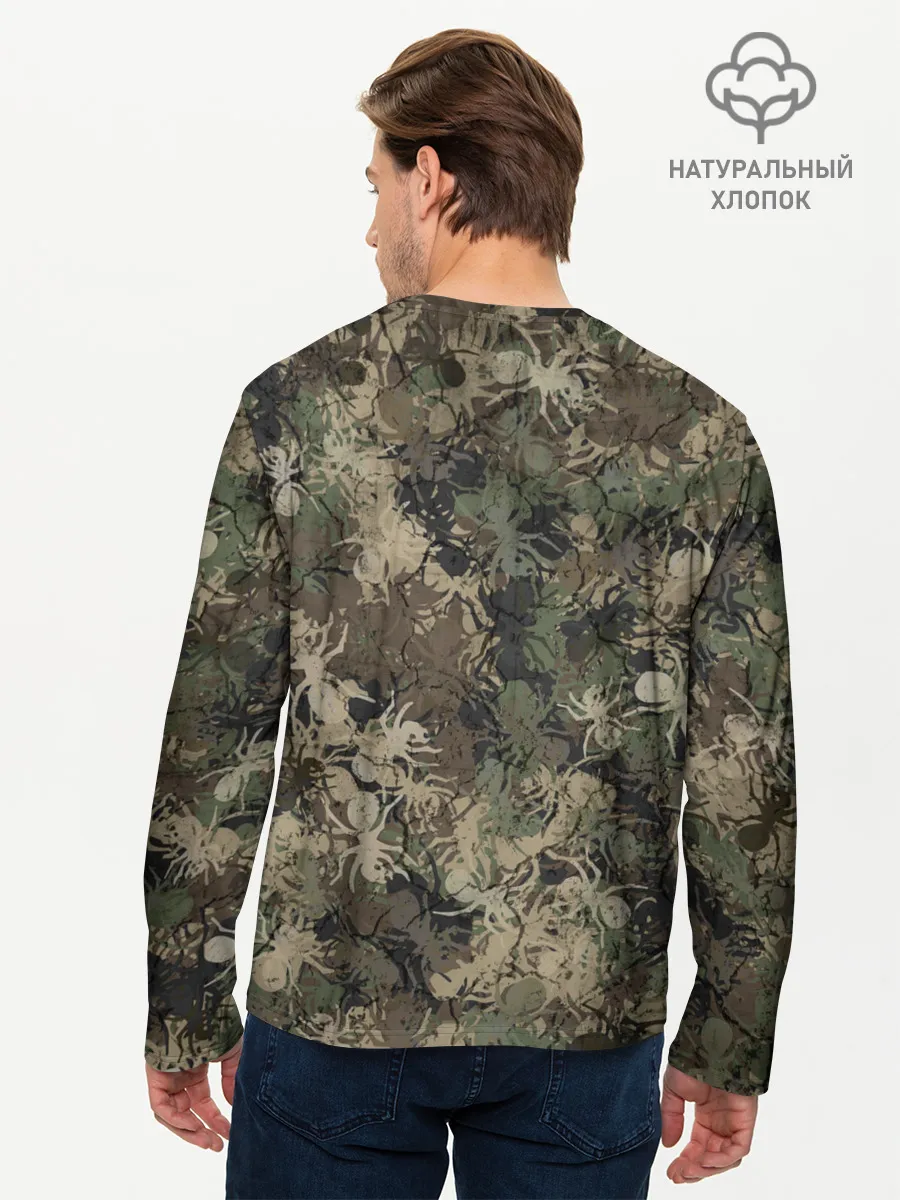 Мужской лонгслив базовый / Камуфляж Prodigy