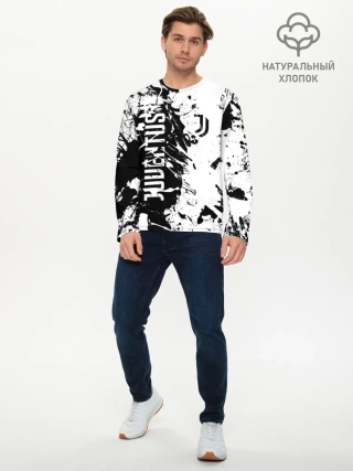 Мужской лонгслив базовый / JUVENTUS