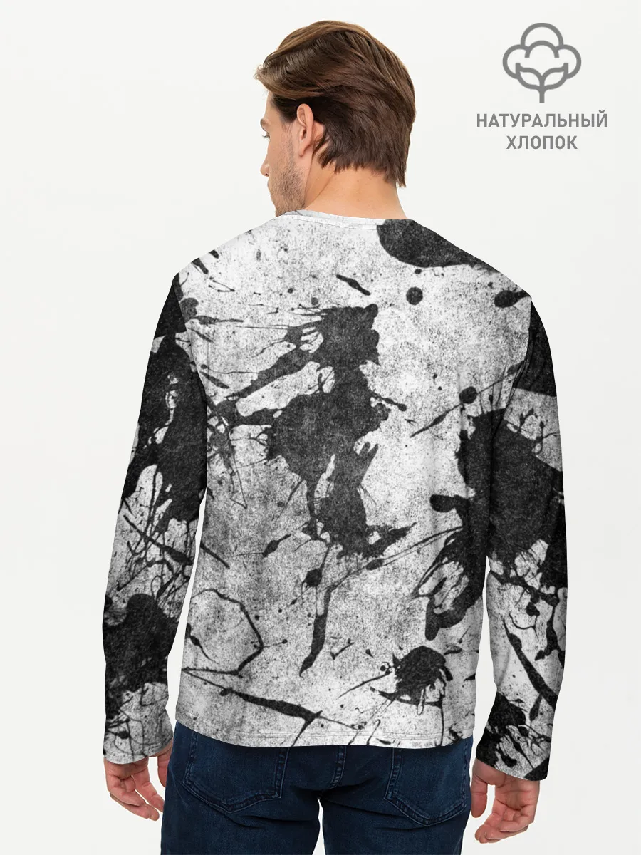 Мужской лонгслив базовый / SKILLET