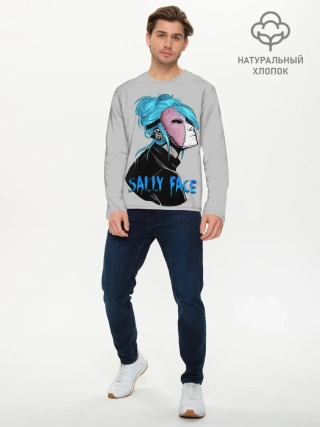 Мужской лонгслив базовый / Sally Face
