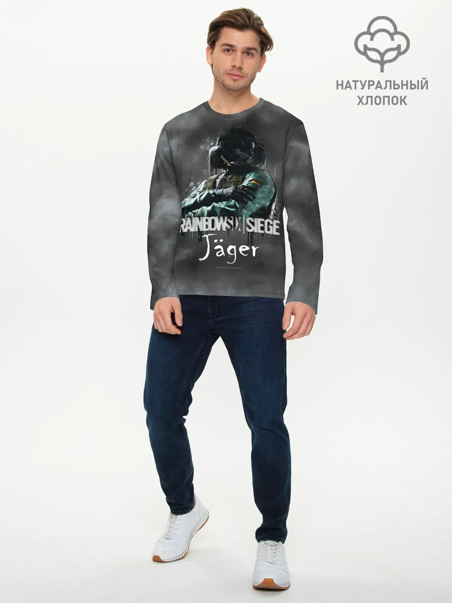 Мужской лонгслив базовый / Jager : Rainbow Six
