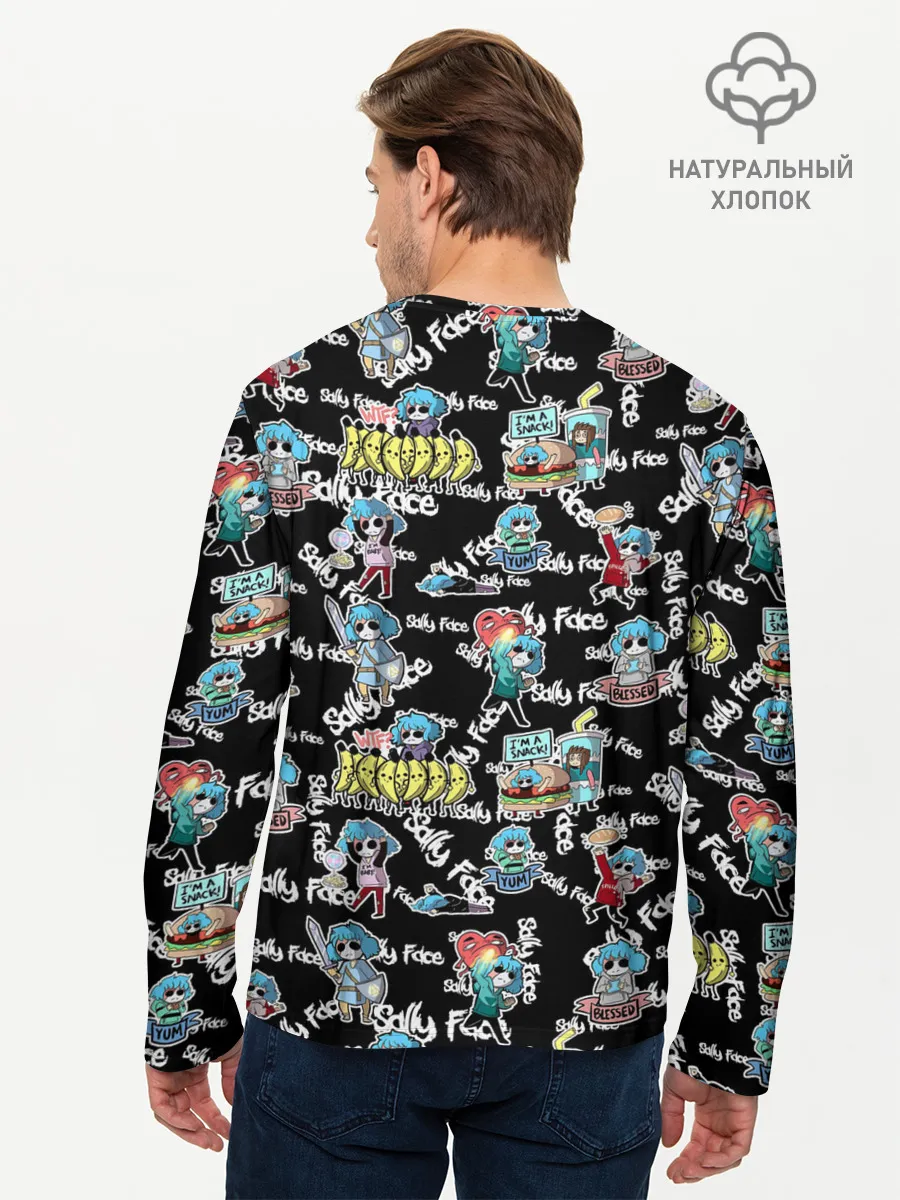 Мужской лонгслив базовый / Sally Face