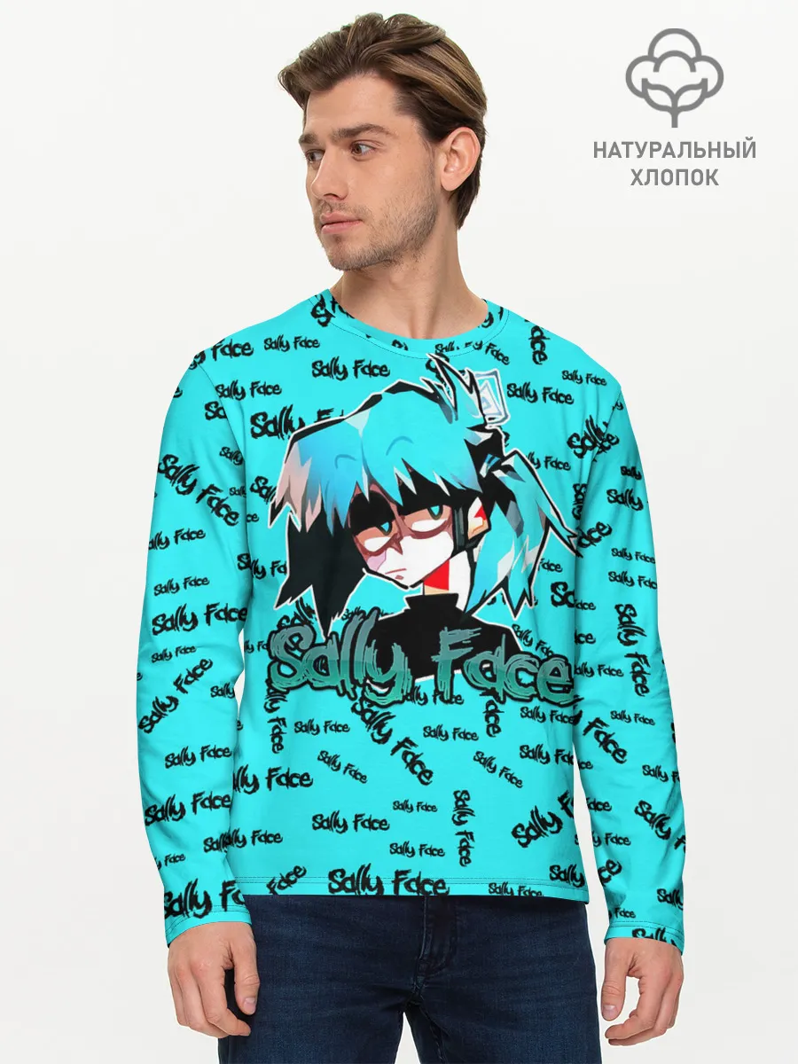 Мужской лонгслив базовый / Sally Face