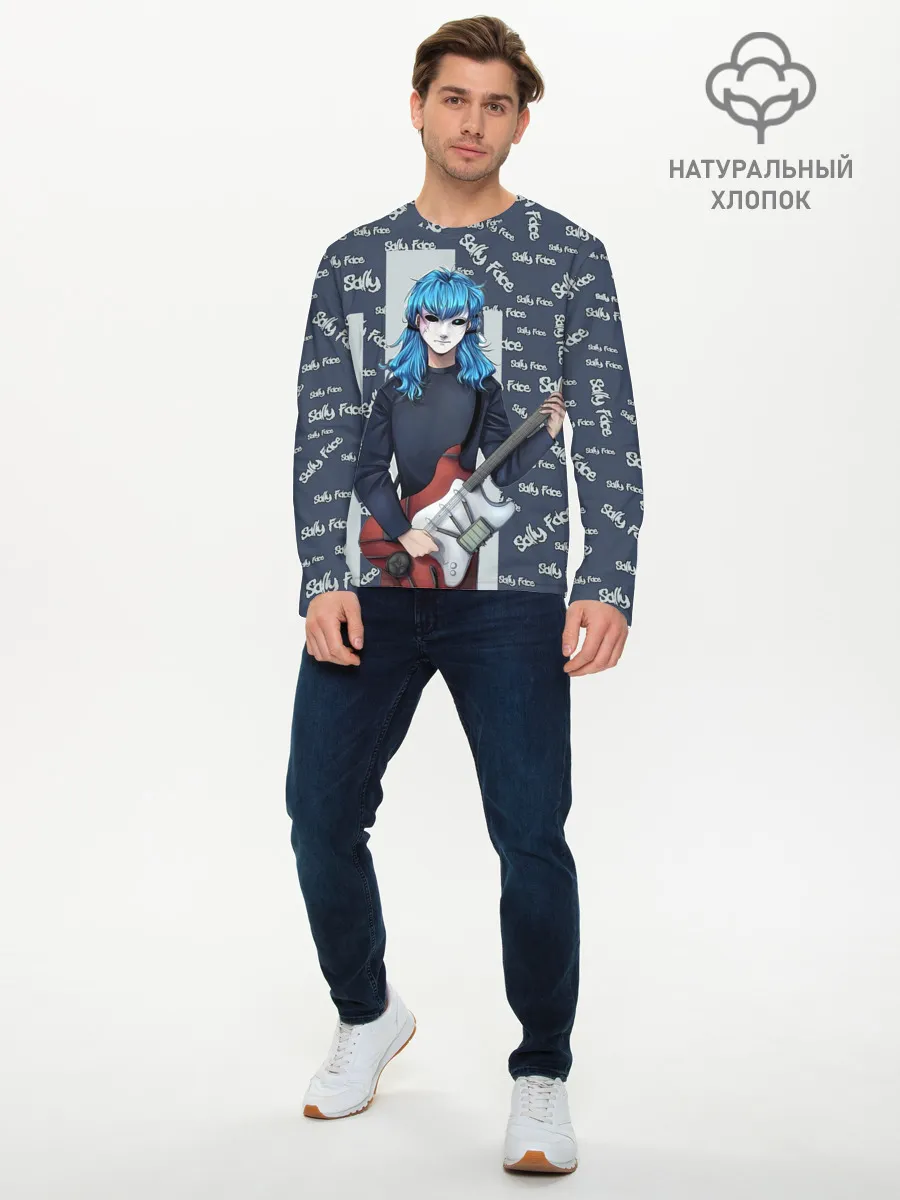 Мужской лонгслив базовый / Sally Face