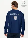 Мужской лонгслив базовый / Сборная Англии