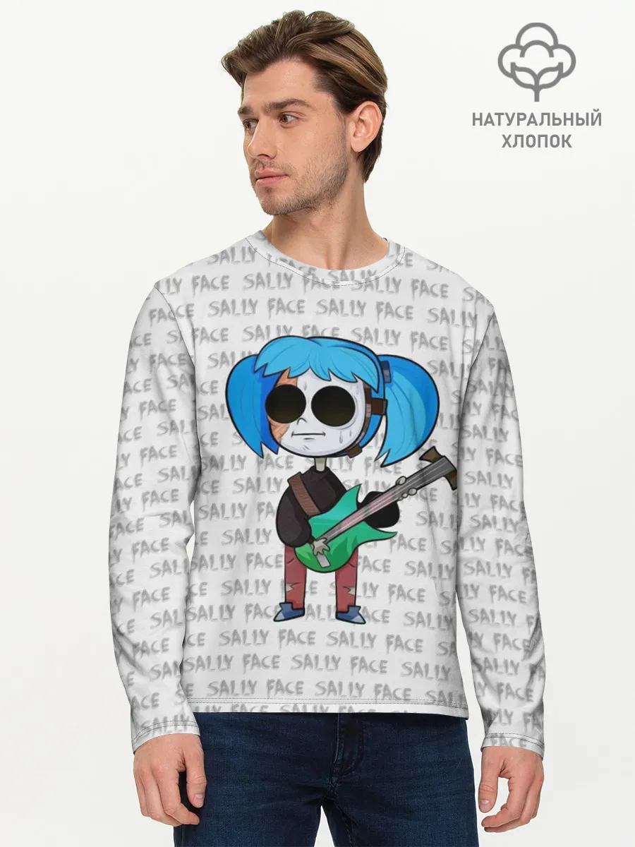 Мужской лонгслив базовый / Sally Face