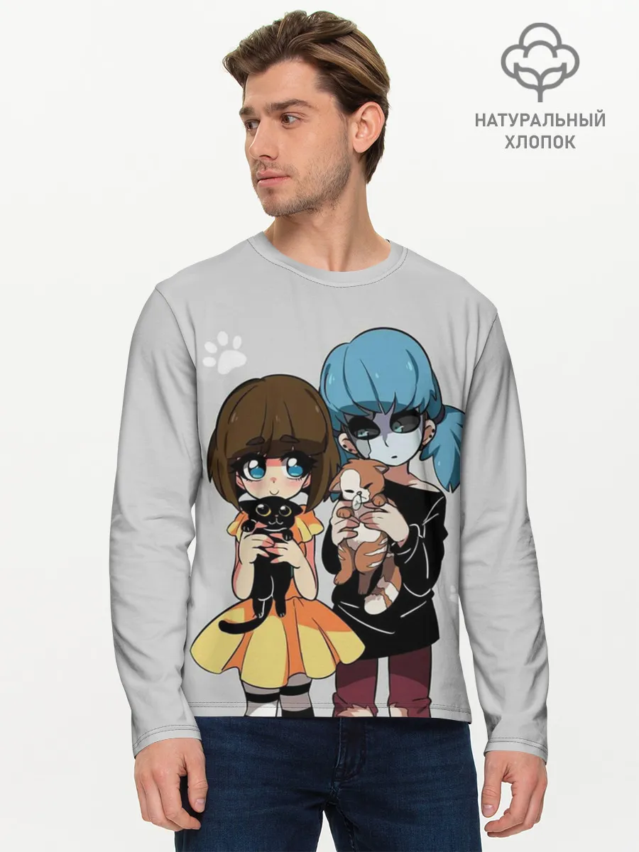 Мужской лонгслив базовый / Sally Face