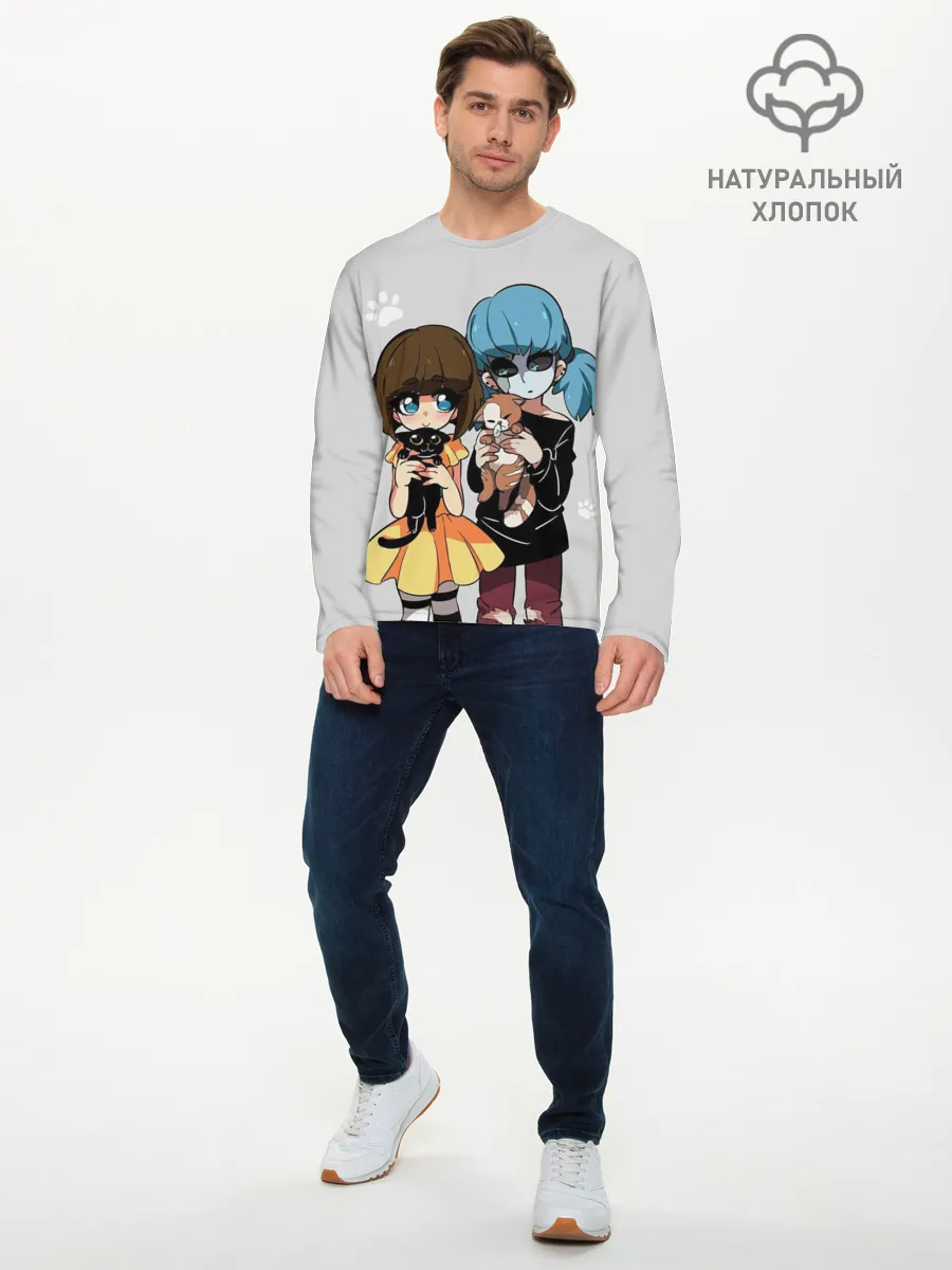 Мужской лонгслив базовый / Sally Face