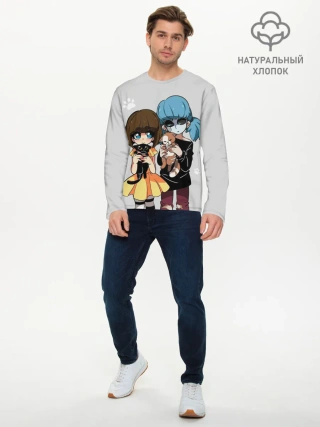 Мужской лонгслив базовый / Sally Face