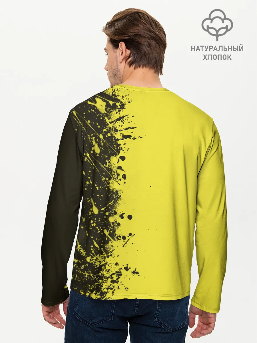 Мужской лонгслив базовый / Pikachu Pika Pika