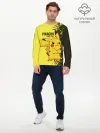 Мужской лонгслив базовый / Pikachu Pika Pika