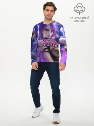 Мужской лонгслив базовый / League of Legends
