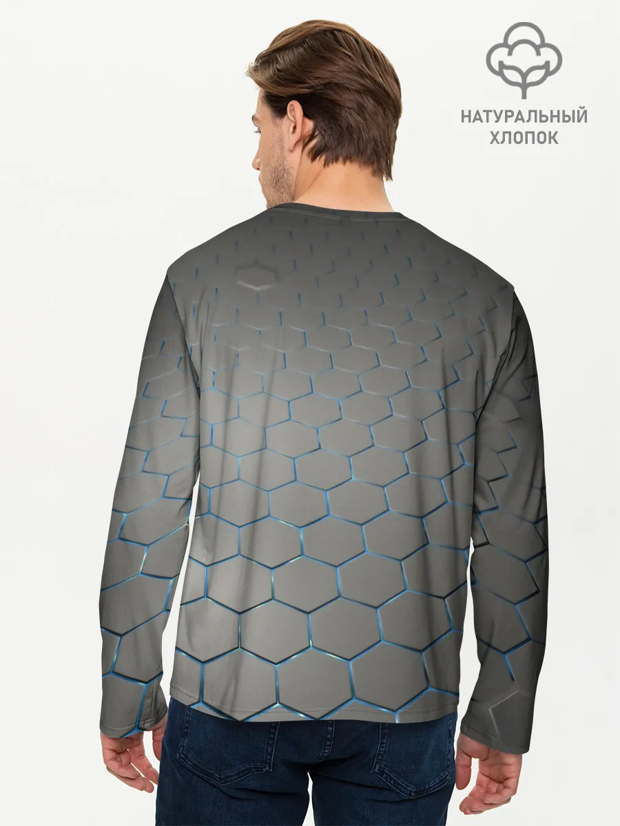 Мужской лонгслив базовый / СТАЛЬНЫЕ ГРАНИ