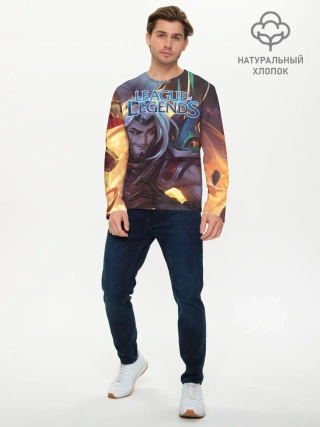 Мужской лонгслив базовый / League of Legends