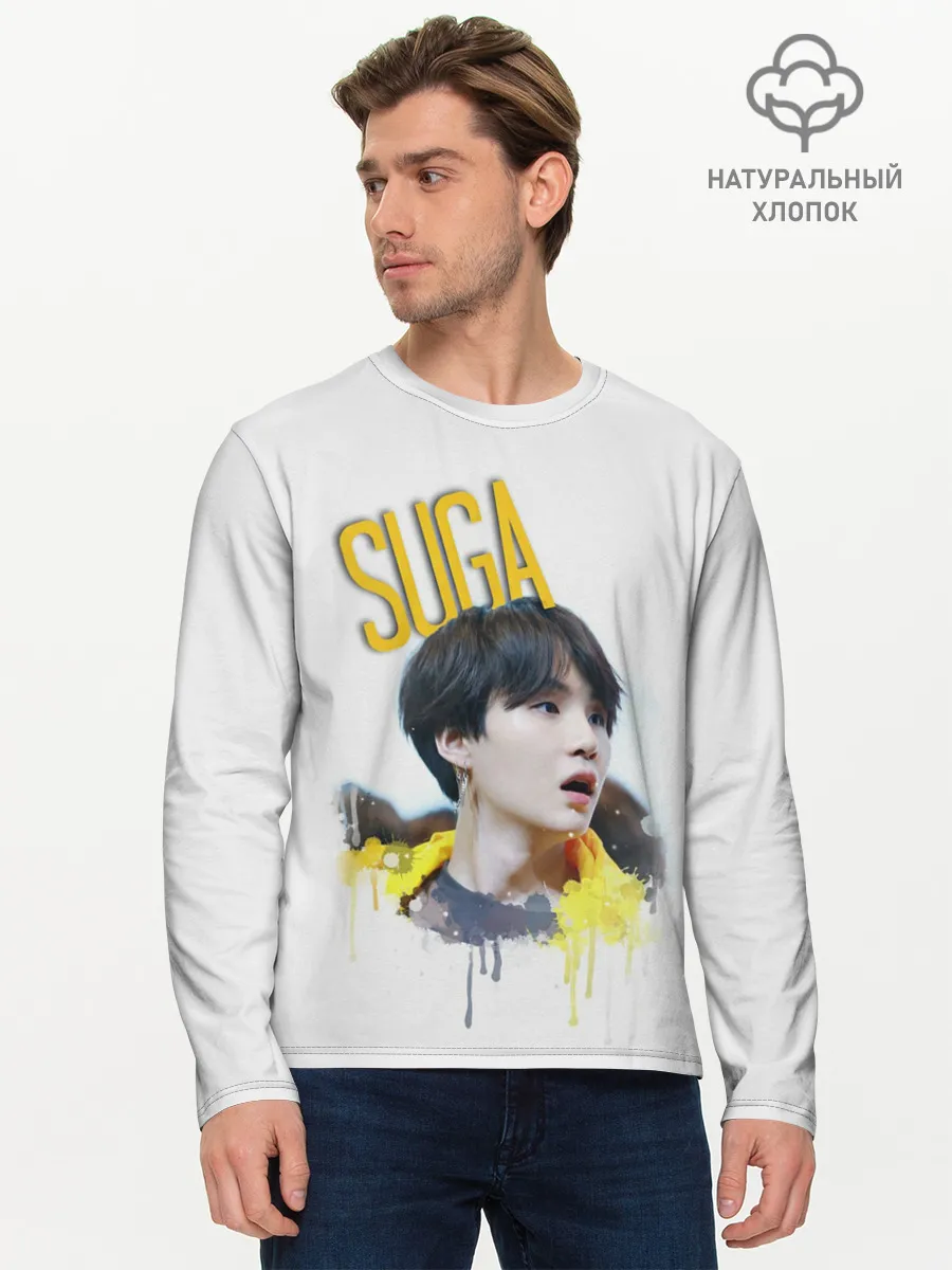 Мужской лонгслив базовый / BTS