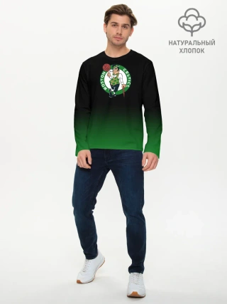 Мужской лонгслив базовый / Boston Кайри Ирвинг