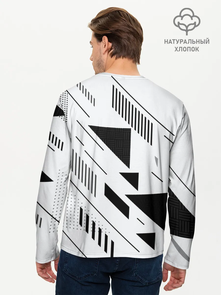 Мужской лонгслив базовый / BTS