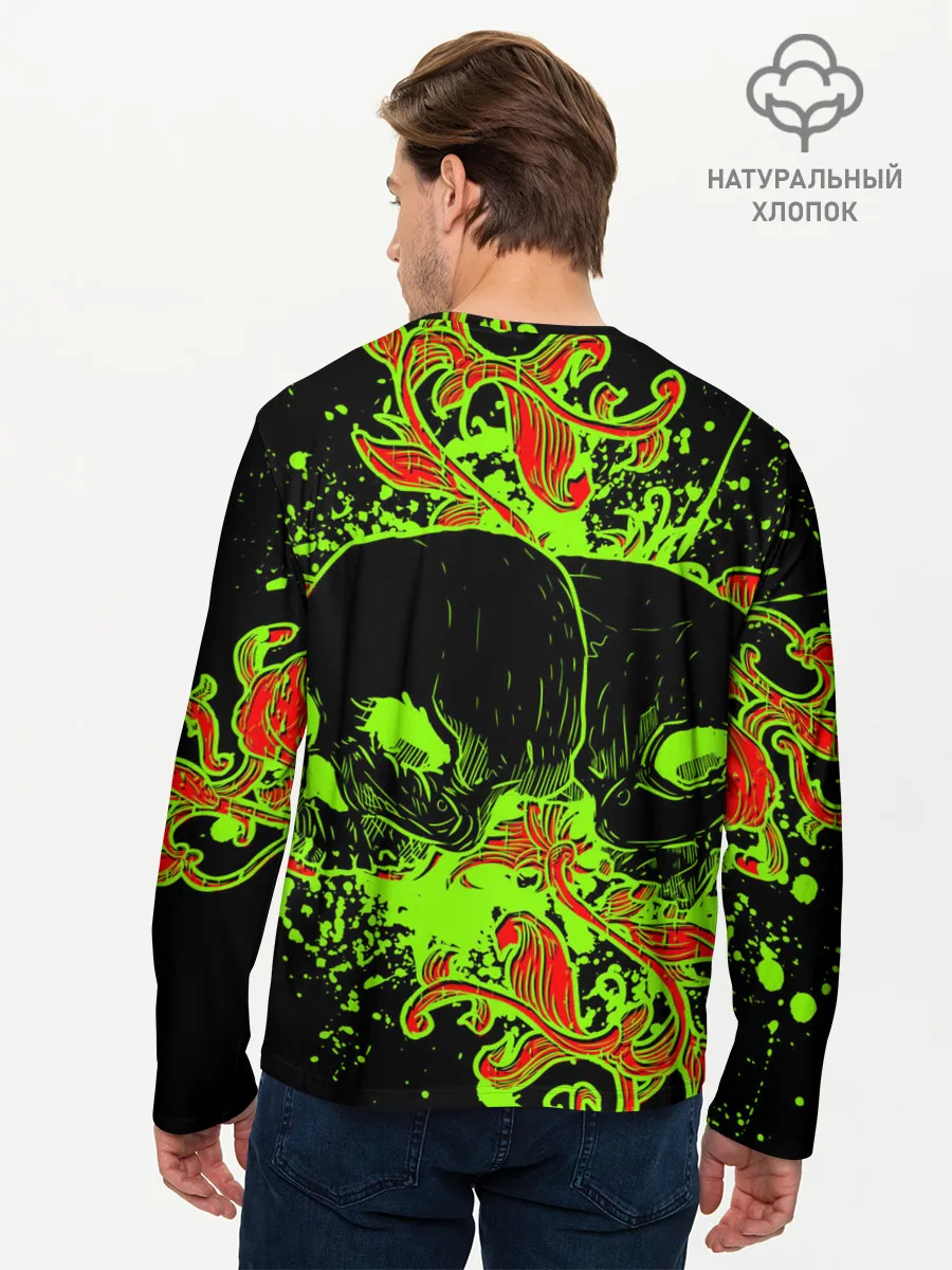 Мужской лонгслив базовый / AC/DC