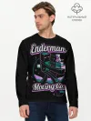 Мужской лонгслив базовый / Майнкрафт, Эндермен