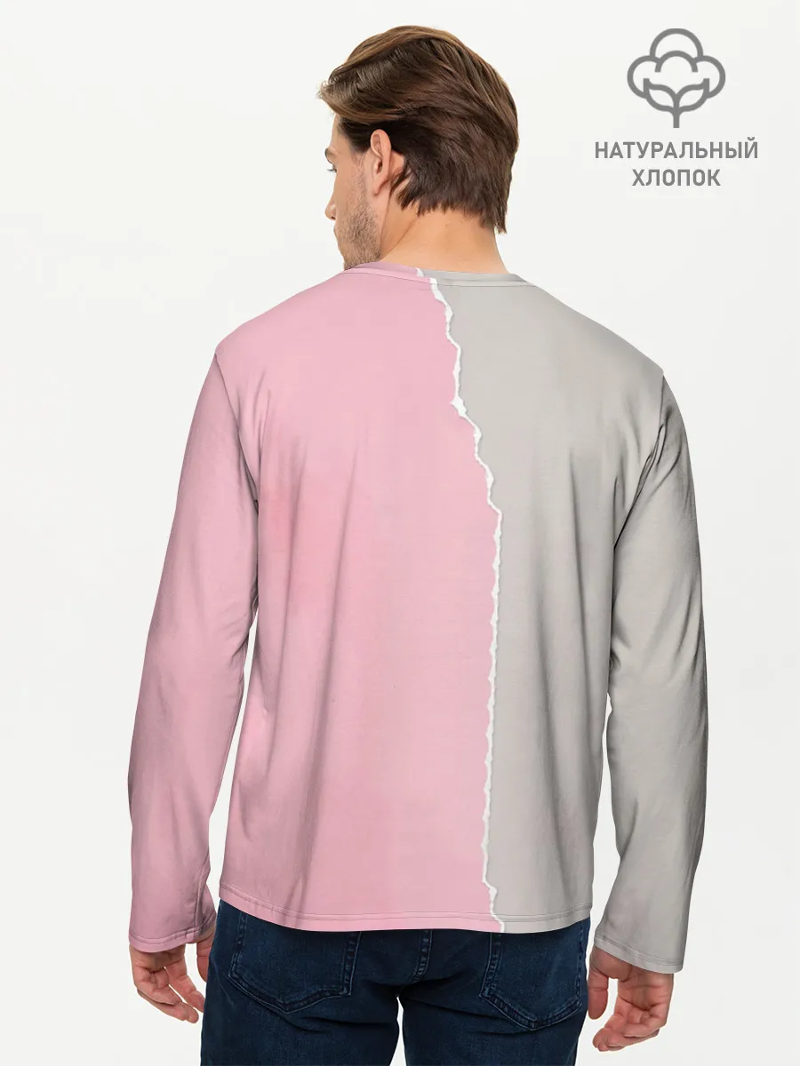 Мужской лонгслив базовый / K-Pop