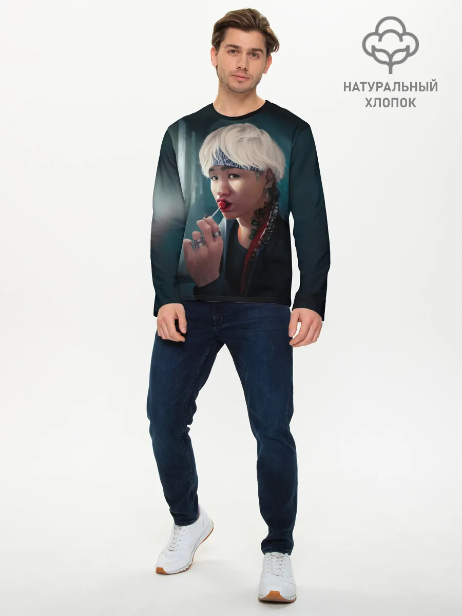 Мужской лонгслив базовый / Suga