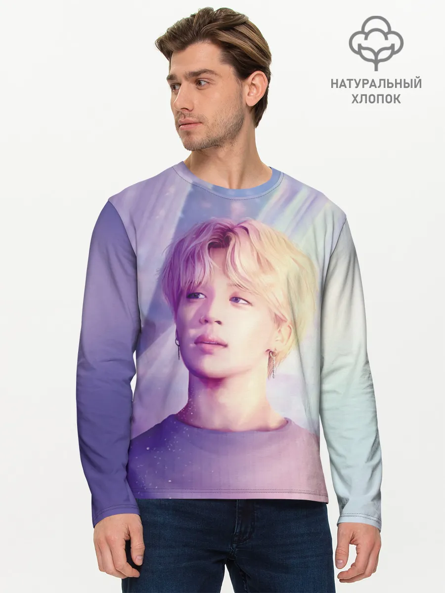 Мужской лонгслив базовый / BTS
