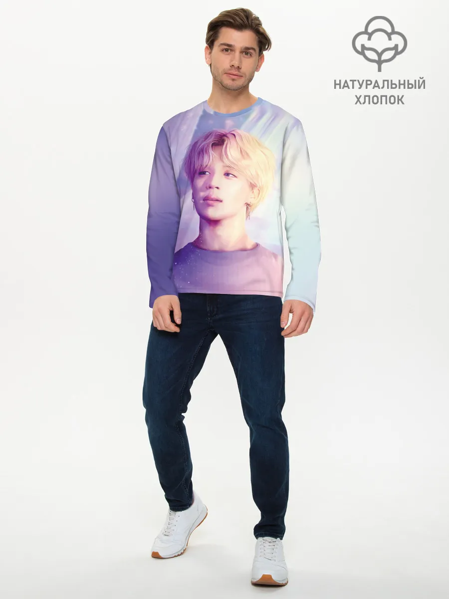 Мужской лонгслив базовый / BTS