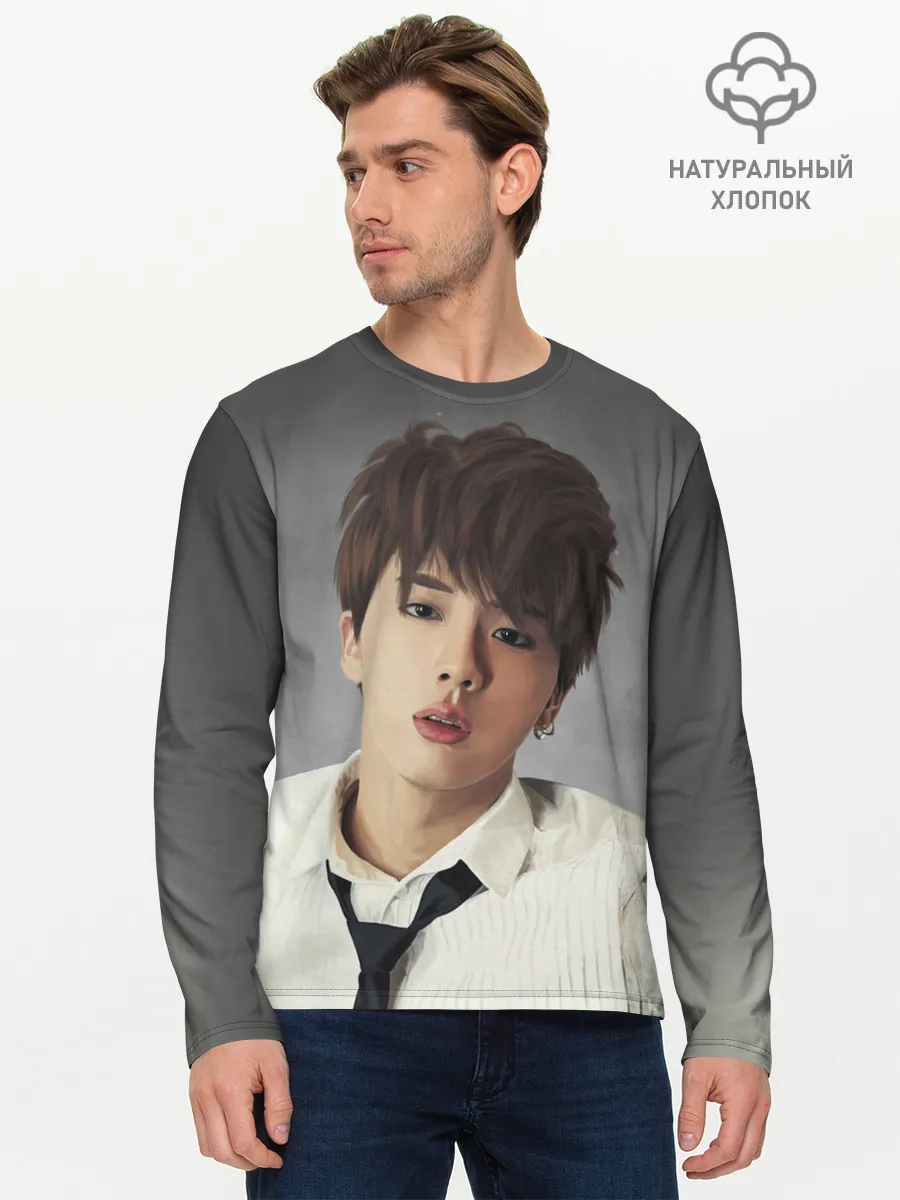 Мужской лонгслив базовый / Tie
