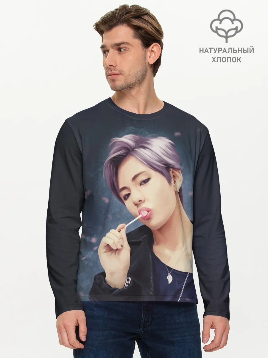 Мужской лонгслив базовый / Hair