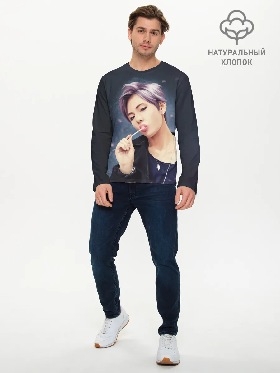 Мужской лонгслив базовый / Hair