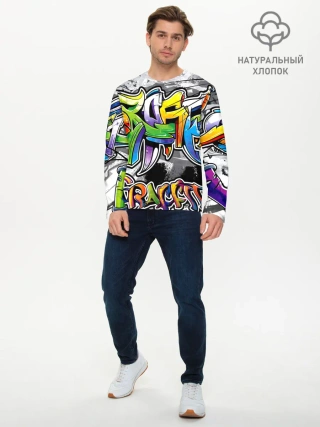 Мужской лонгслив базовый / city street