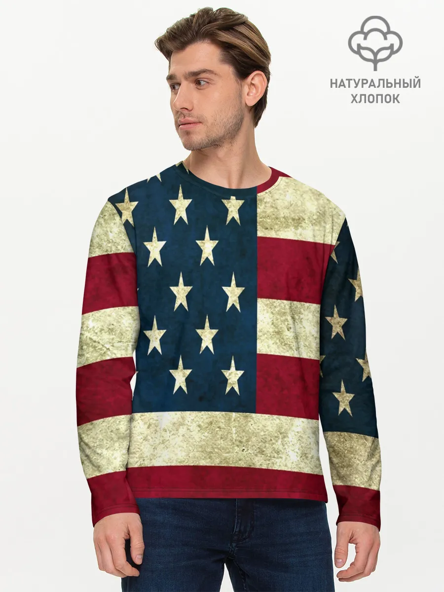 Мужской лонгслив базовый / usa collection 2019