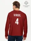 Мужской лонгслив базовый / Virgil van Dijk 19-20 форма